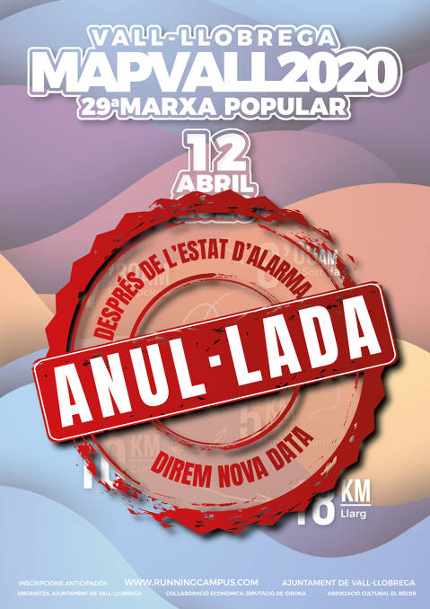 Marxa Popular de Vall-llobrega - MAPVALL 2020